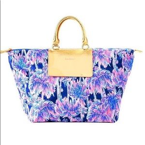 NWT Lilly Pulitzer Packable Escape Weekender Tote